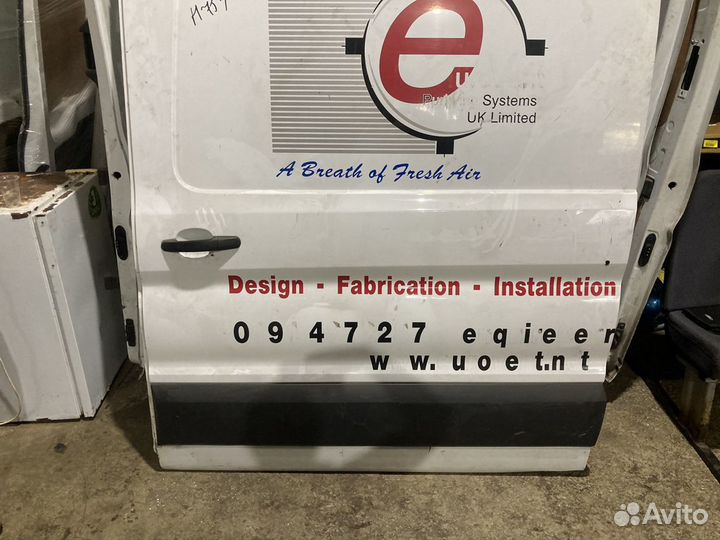 Дверь сдвижная на Форд Транзит/Ford Transit