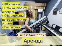 Электронное фортепиано 88 клавиш аренда/продажа