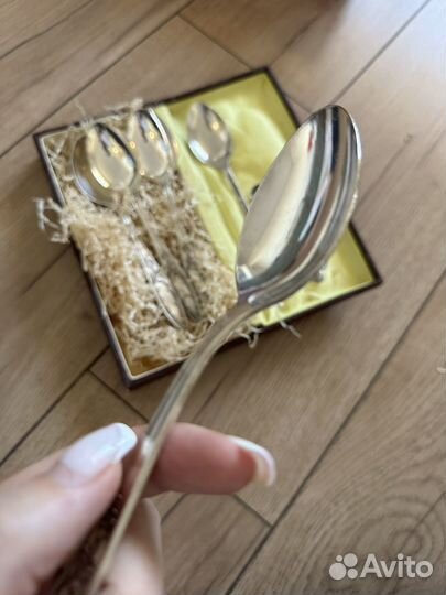 Посеребрянные ложки СССР