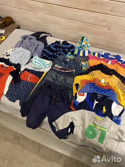 Вещи пакетом на мальчика 9 12 месяцев