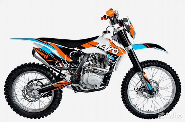 Мотоцикл kayo K1 250 MX enduro Витрина