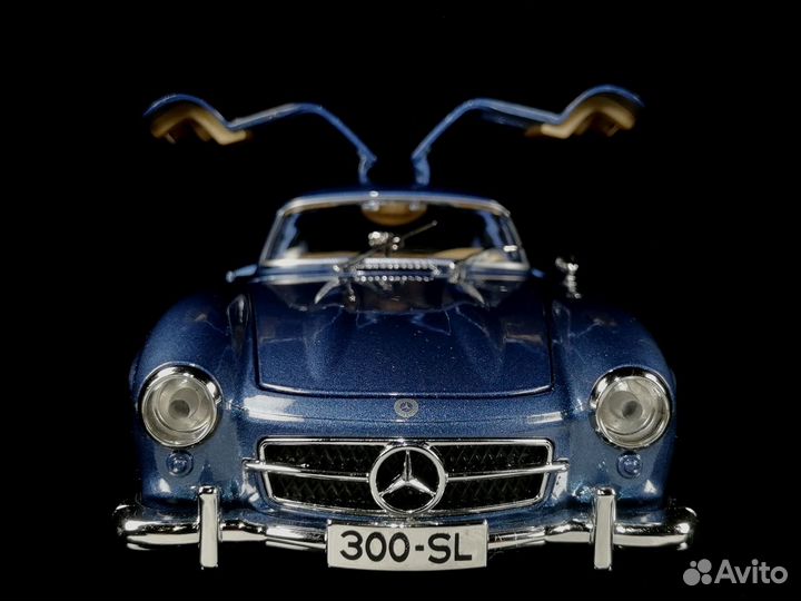 Модель автомобиля Mercedes-Benz 300 SL 1954г. 1:24