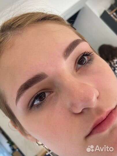 Оформление бровей и ламинирование ресниц