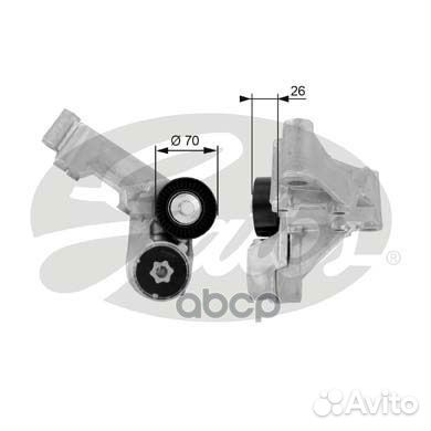 Ролик натяжной приводного ремня T38444 Gates