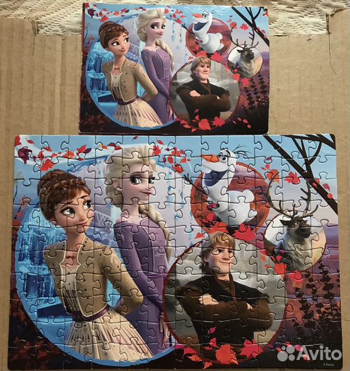 Пазлы Холодное сердце