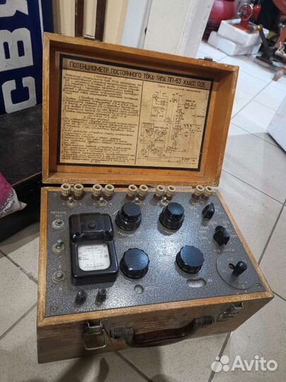 Потенциометр постоянного тока пп63