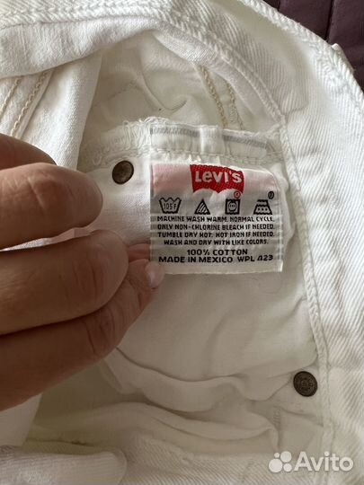 Джинсы levis 501 бу