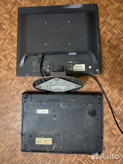 Монитор Phillips Ноутбук HP