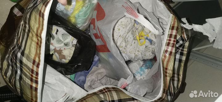 Пакет вещей для младенца с 0 лет+ванна