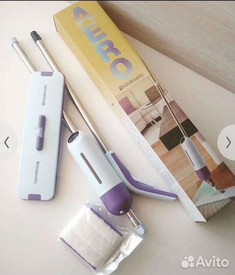 Аэро швабра с распылителем aquamatic