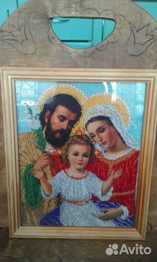 Икона бисером 