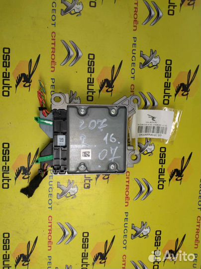 Блок управления подушками безопасности airbag peug