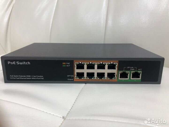 Коммутаторы с POE для видеонаблюдения