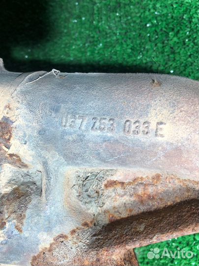 Выпускной коллектор на volkswagen passat b3 2е