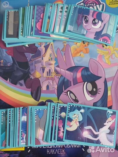 Наклейки panini My Little Pony The Movie