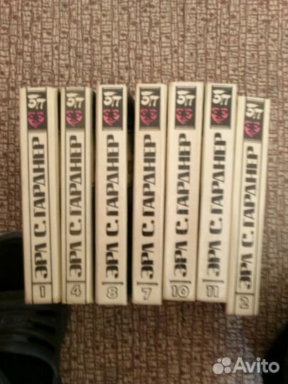 7 книг Эрла Стенли Гарднера (детектив)