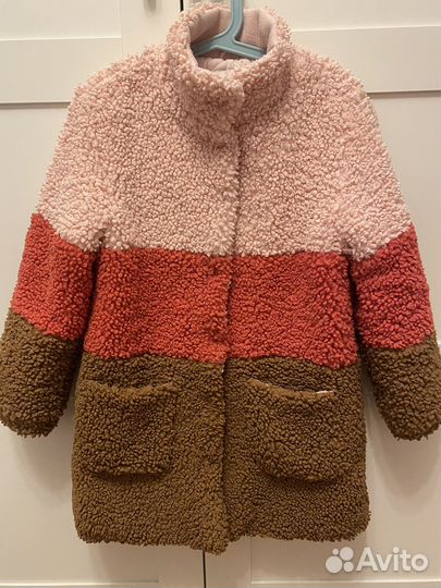 Пальто для девочки 134