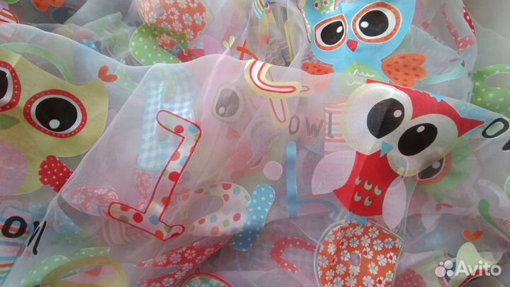 Тюль в детскую