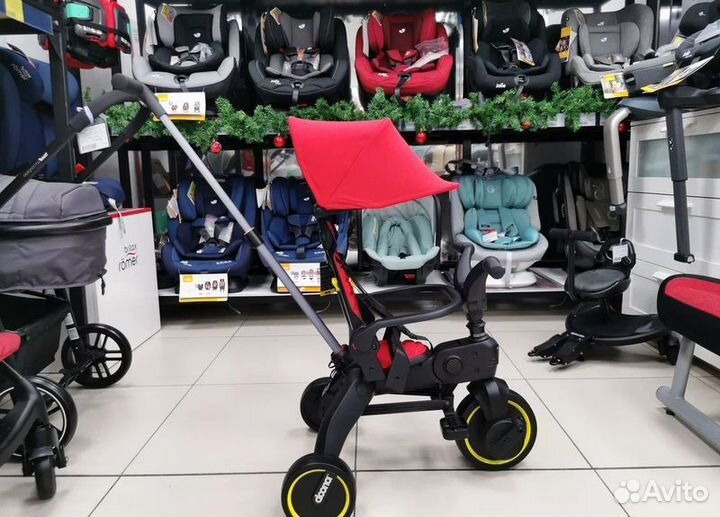 Складной велосипед Doona Liki Trike S1, Flame red