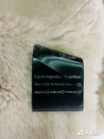 Дубленка натуральная женская S