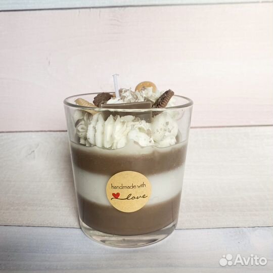 Ароматические свечи десерт ручной работы