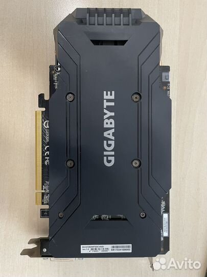Видеокарта gtx 1060 6gb gigabyte