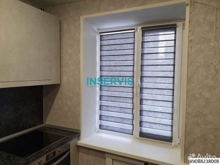 Шторы плиссе на проем