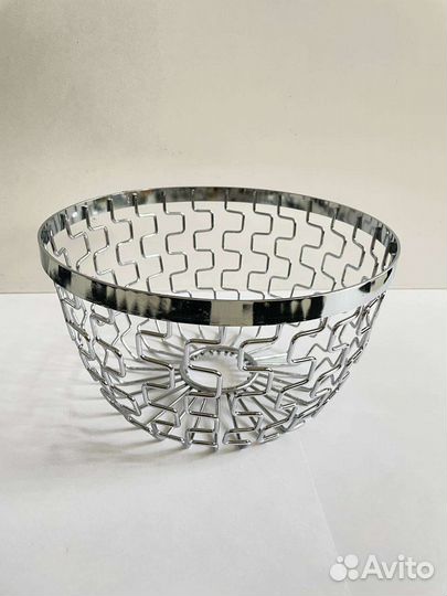 Ваза для фруктов металлическая