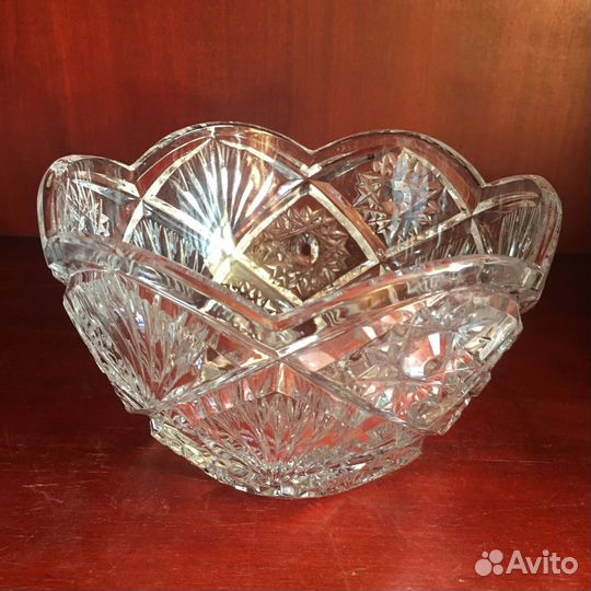 Хрустальные салатники, конфетницы, вазы СССР