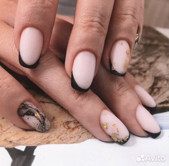 Маникюр с гель лаком