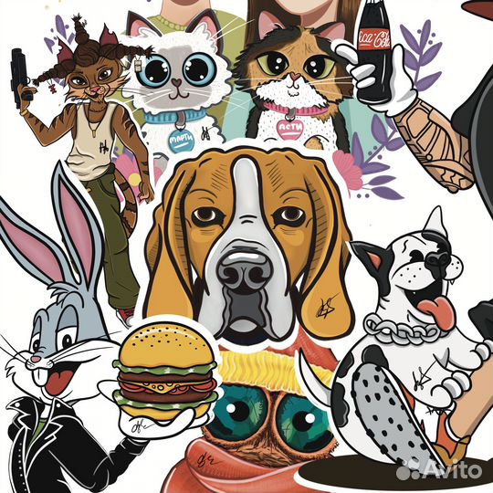 Художник иллюстратор, рисунки на заказ