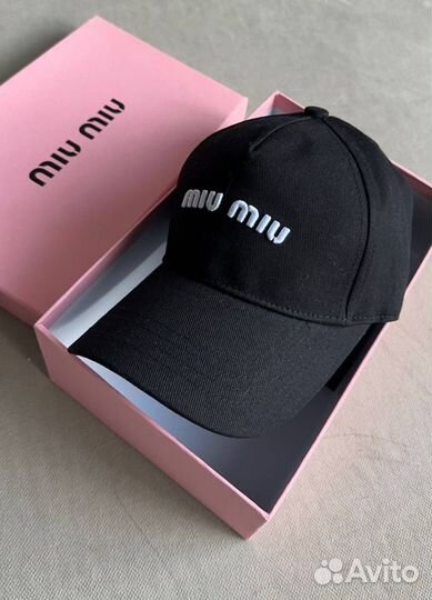 Кепка miu miu premium