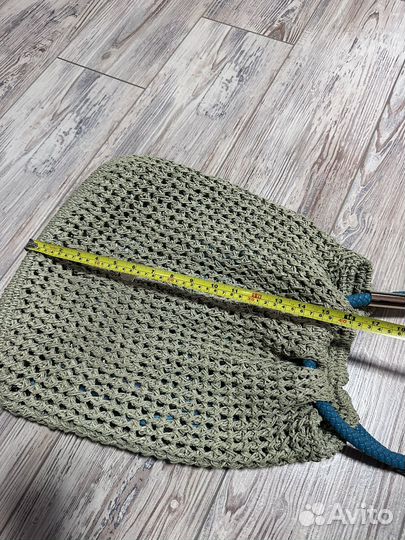 Сумка пляжная плетеная