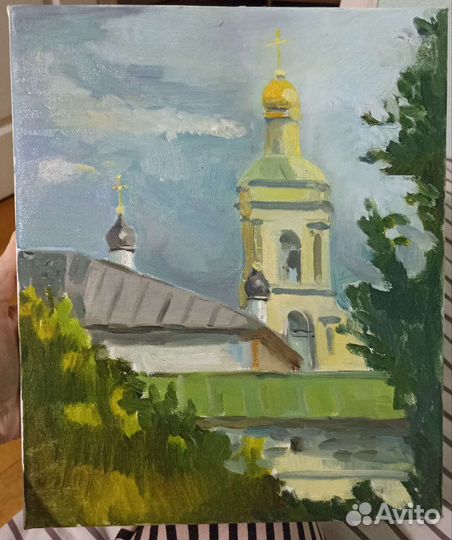 Картина маслом этюд