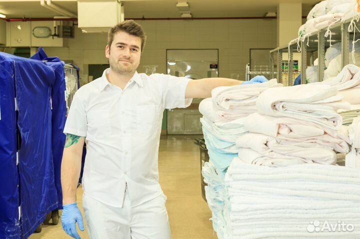 Грузчик в прачечную. Выплаты еженедельно