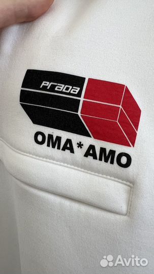 Толстовка Prada x OMA*AMO