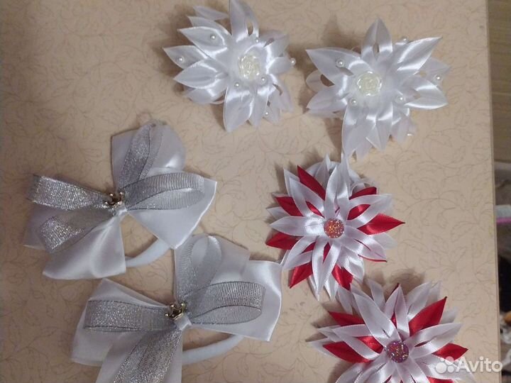 Резинки для волос школьные