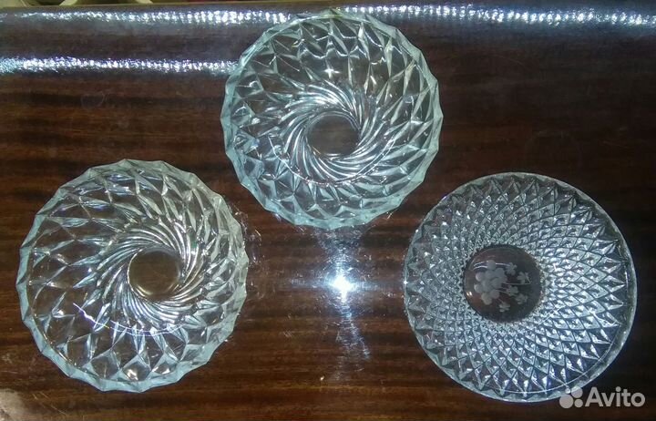 Хрустальная советская посуда