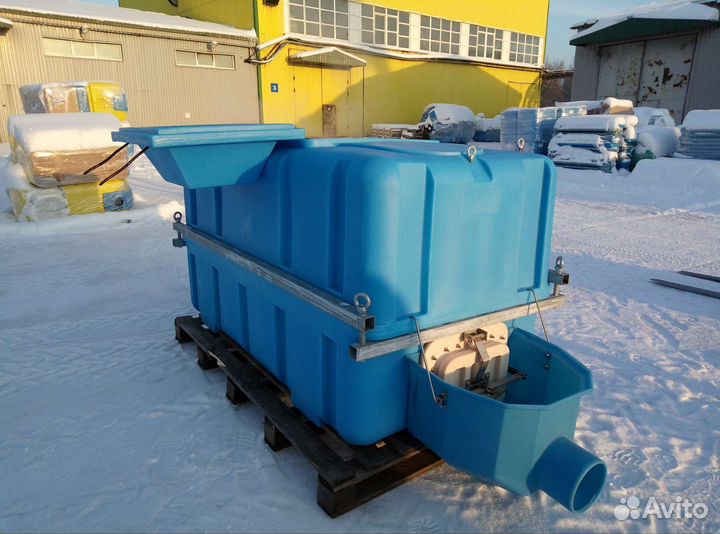 Емкость для транспортировки живой рыбы 2,5 тыс л