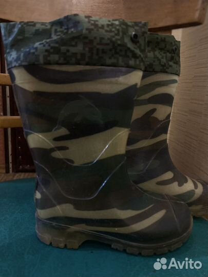 Резиновые сапоги для мальчика 23 размер