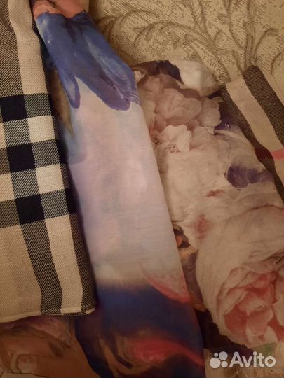 Шарфы платки палантины