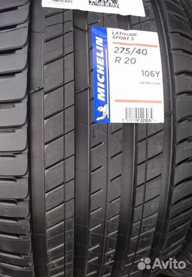 Michelin Latitude Sport 3 275/40 R20 и 315/35 R20 110W