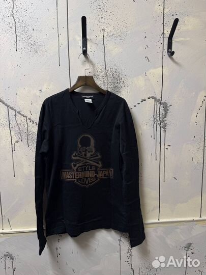 Лонгслив Mastermind rare Black Logo Оригинал