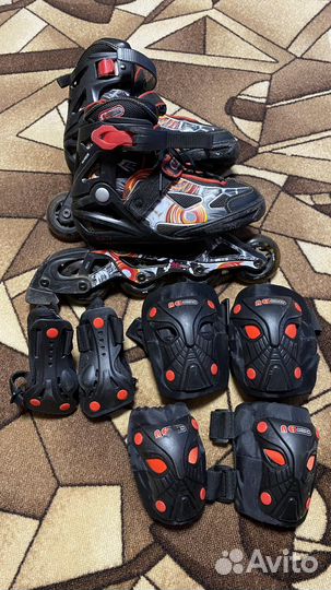 Детские ролики и защита