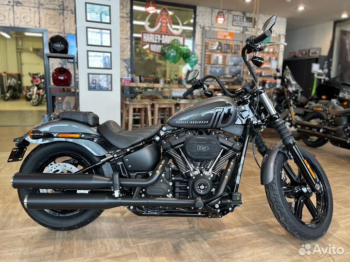 Harley DAvidson Street Bob 114 Gauntlet grey metal