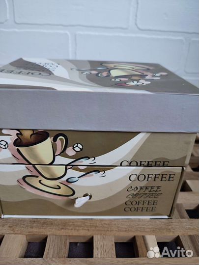 Чайный сервиз новый, кофейный сервиз, чашки фарфор