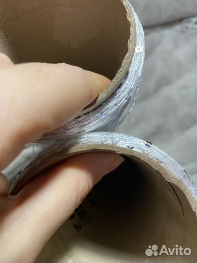 Пряжа с пайетками