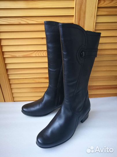 Сапоги зимние натуральная кожа, мех 38 р