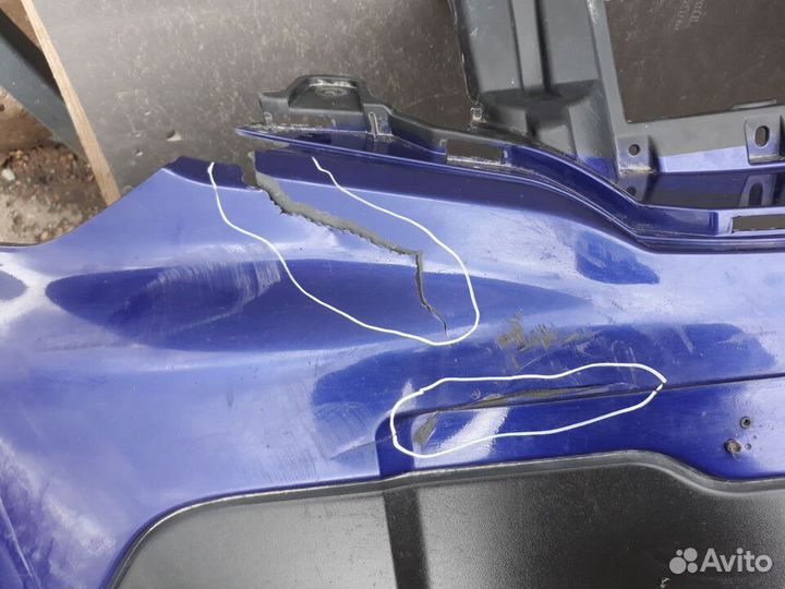 Nissan Qashqai J11 14-19г Дорест Бампер передний