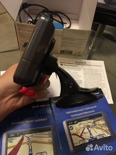 Garmin nuvi 205 w Спутниковый навигатор с картами